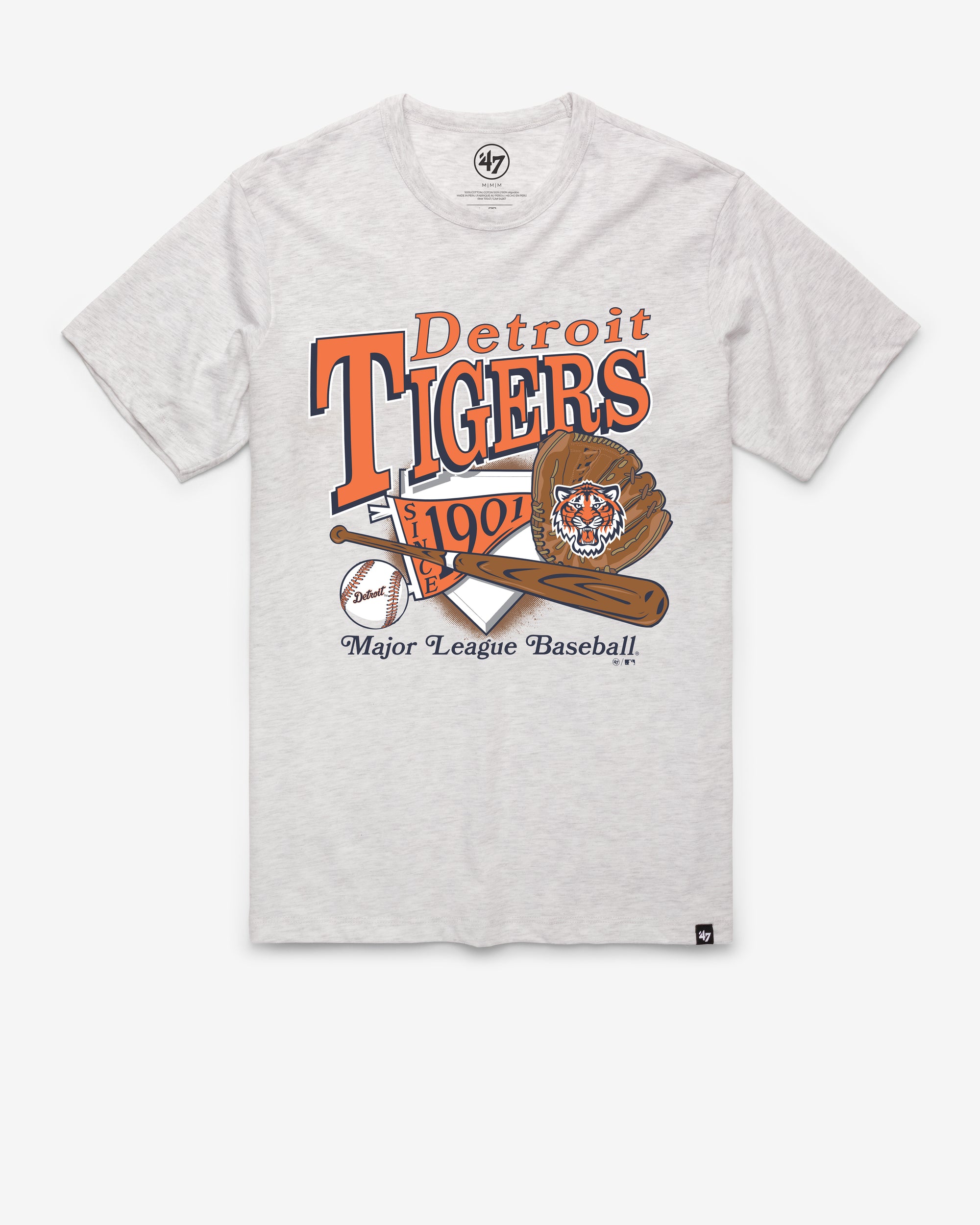 DETROIT TIGERS AT BAT '47 FRANKLIN TEE