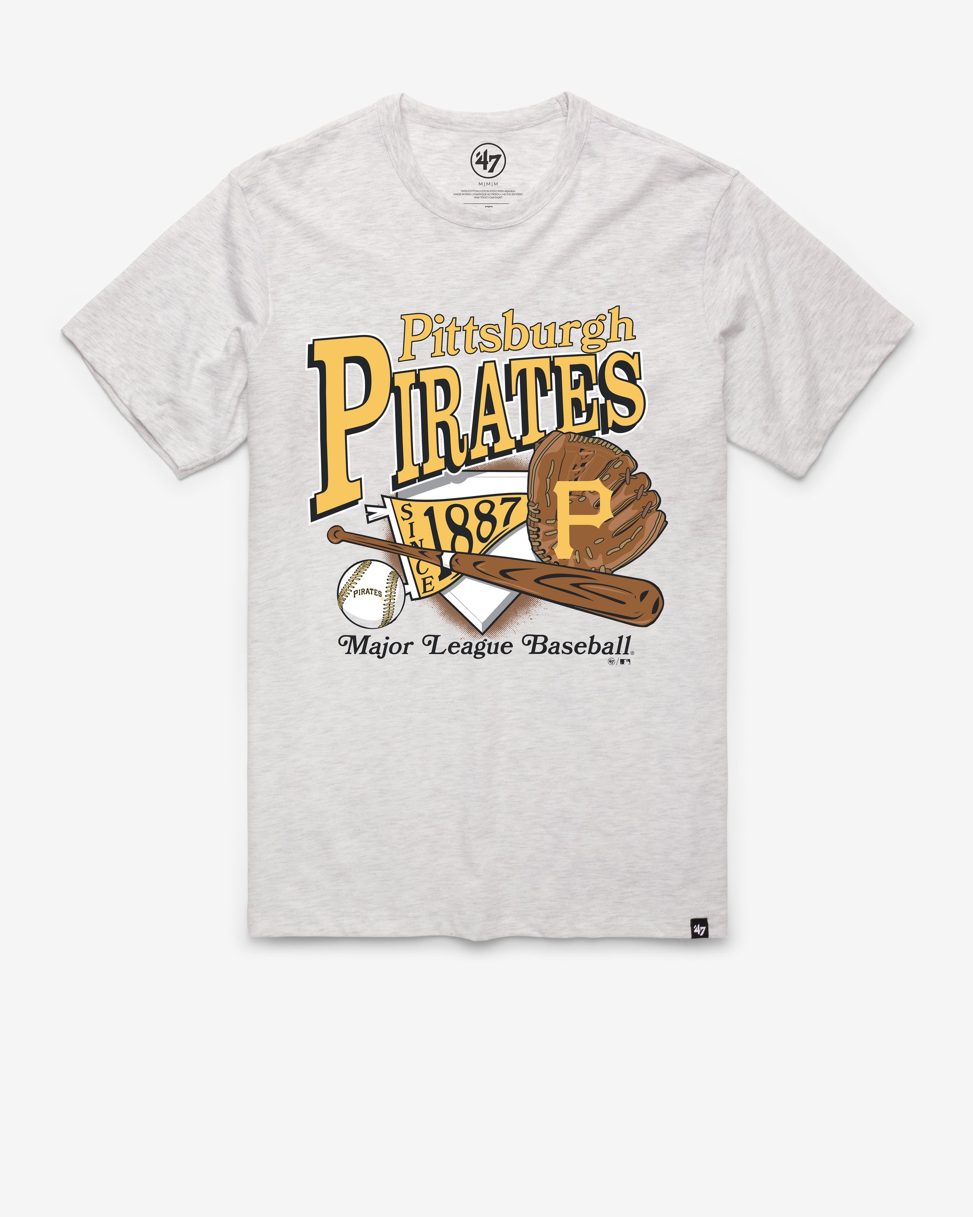 PITTSBURGH PIRATES AT BAT '47 FRANKLIN TEE