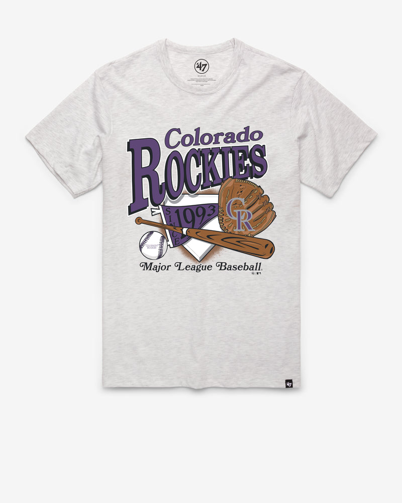 COLORADO ROCKIES AT BAT '47 FRANKLIN TEE