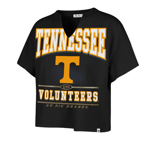 TENNESSEE VOLUNTEERS ELATION '47 OVERSIZED NOTCH NECK TEE WOMENS