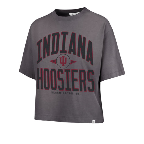 INDIANA HOOSIERS WINDTHROW '47 RAVINE CROP TEE WOMENS