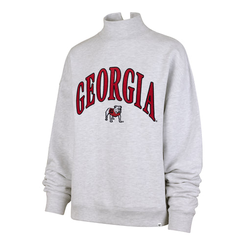 GEORGIA BULLDOGS VANTAGE '47 MOCK NECK PULLOVER WOMENS
