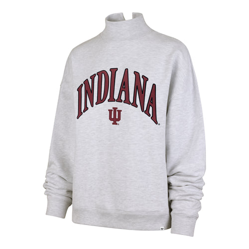 INDIANA HOOSIERS VANTAGE '47 MOCK NECK PULLOVER WOMENS