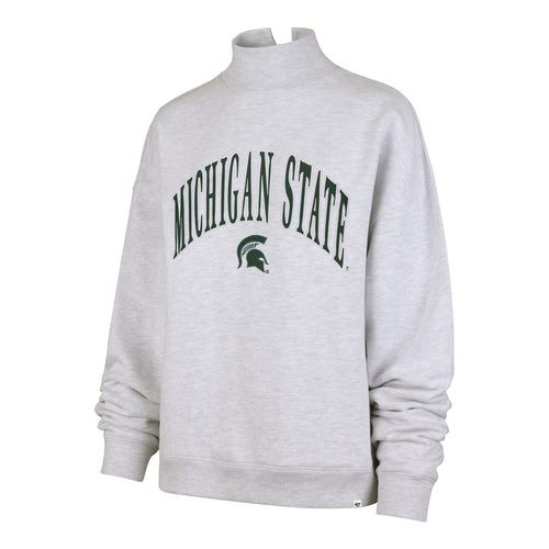 MICHIGAN STATE SPARTANS VANTAGE '47 MOCK NECK PULLOVER WOMENS