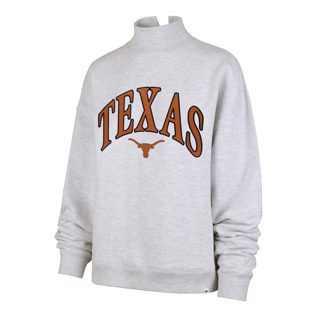 TEXAS LONGHORNS VANTAGE '47 MOCK NECK PULLOVER WOMENS