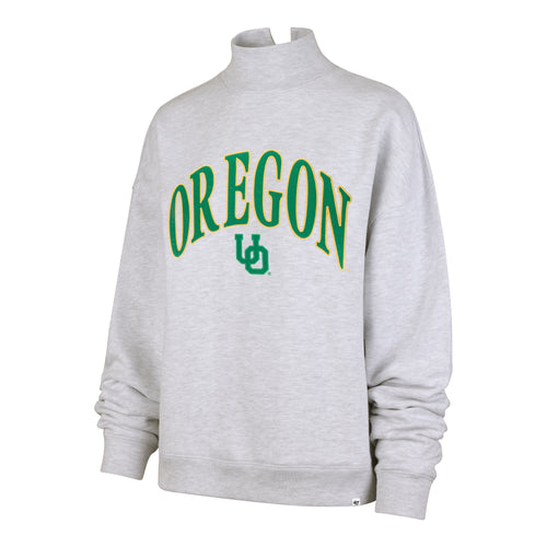 OREGON DUCKS VANTAGE '47 MOCK NECK PULLOVER WOMENS