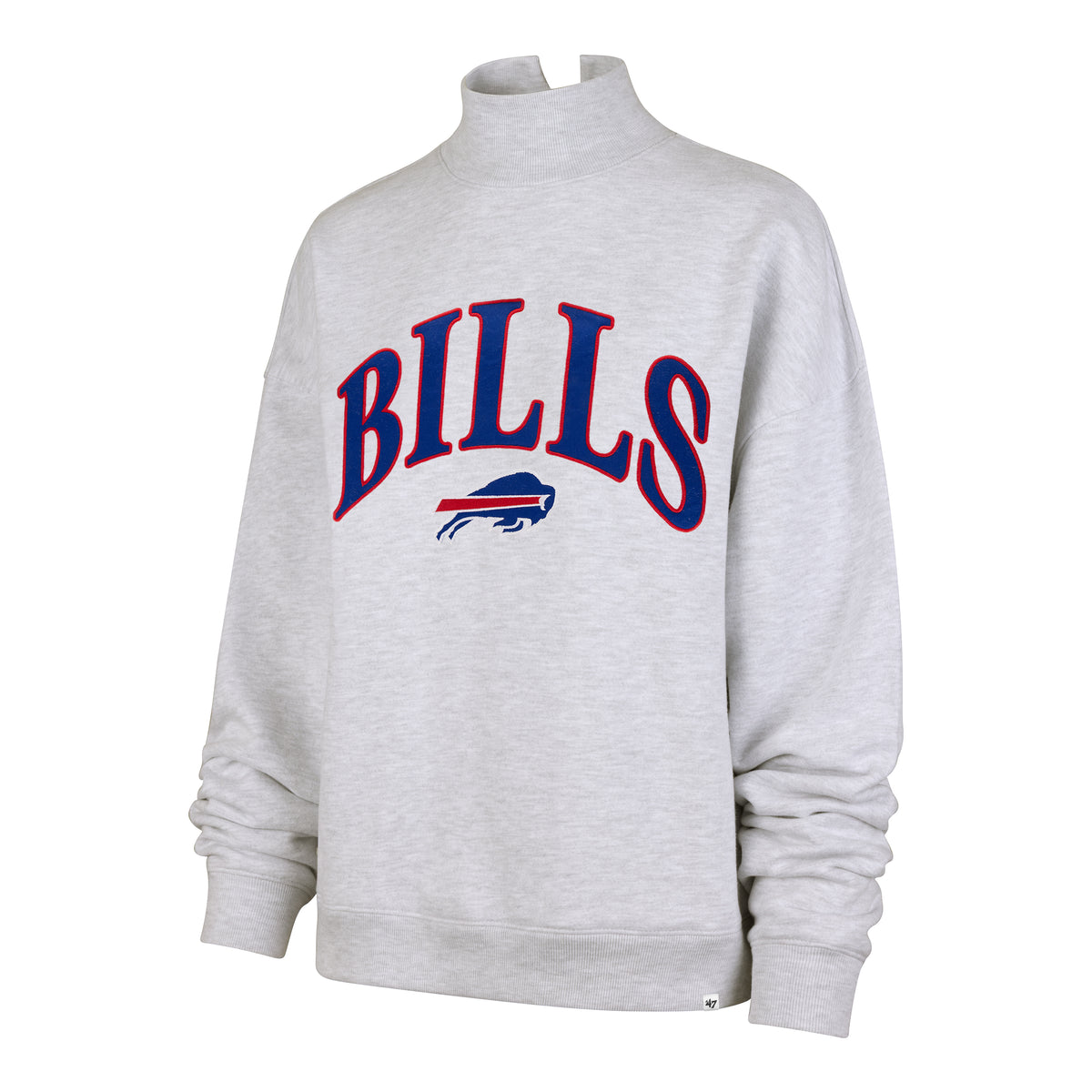 BUFFALO BILLS VANTAGE '47 MOCK NECK PULLOVER WOMENS