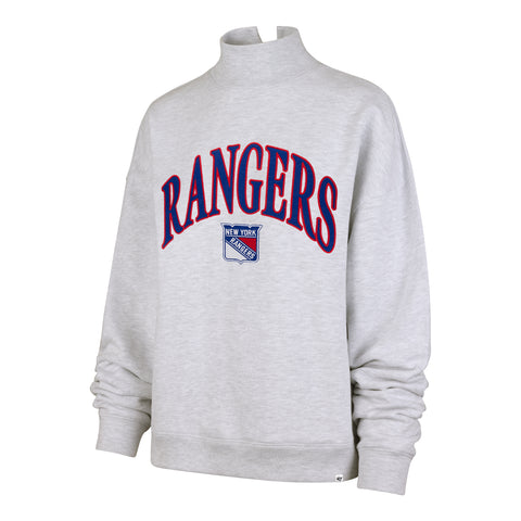 NEW YORK RANGERS VANTAGE '47 MOCK NECK PULLOVER WOMENS