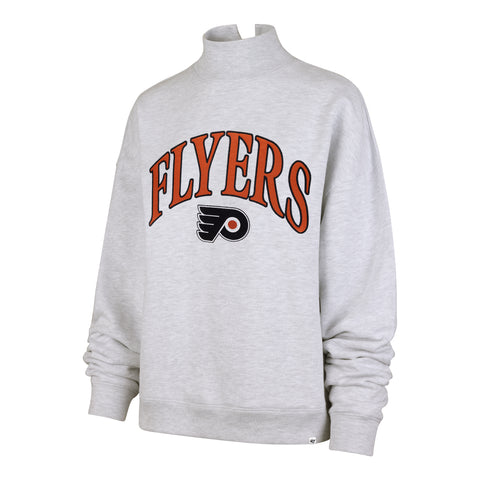 PHILADELPHIA FLYERS VANTAGE '47 MOCK NECK PULLOVER WOMENS