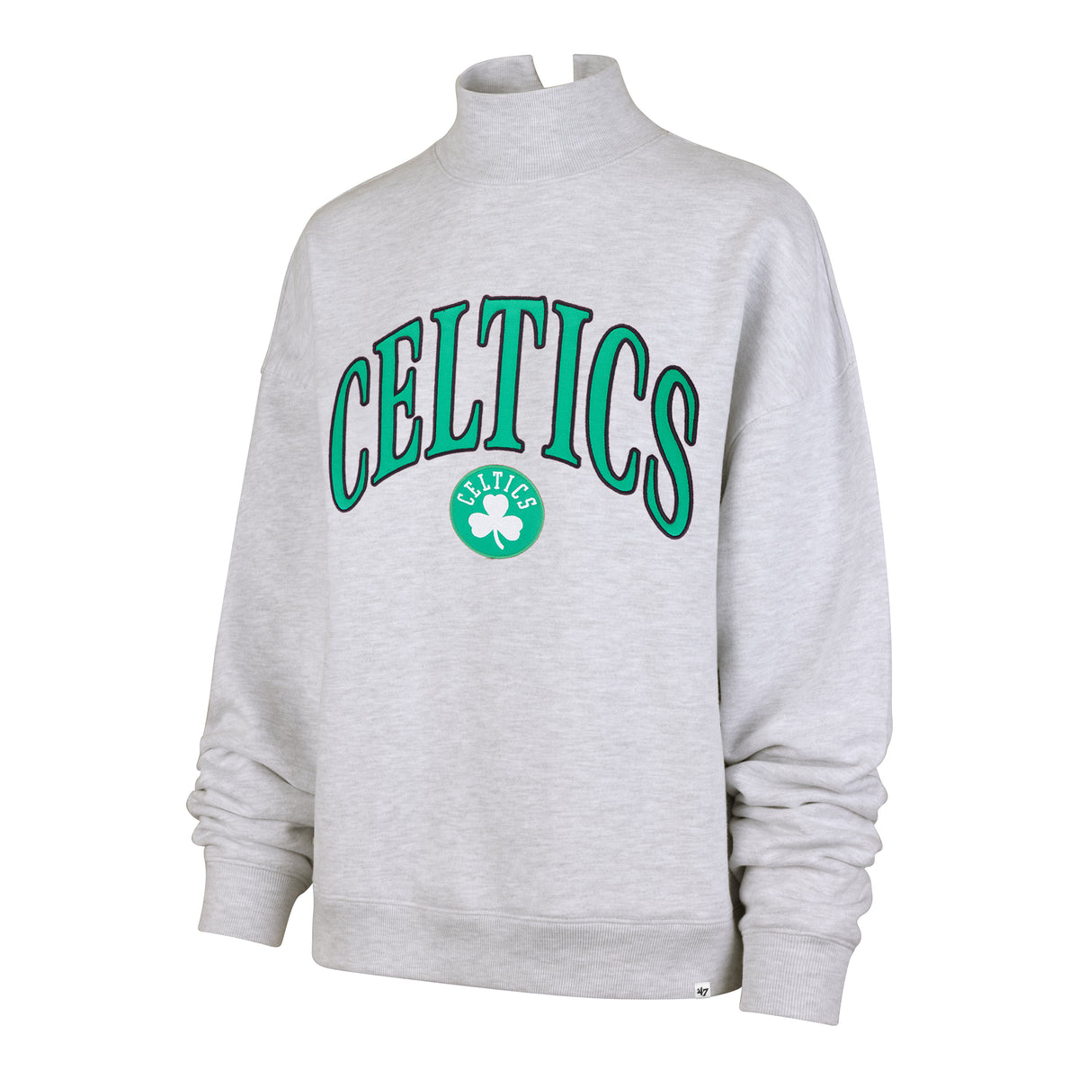 BOSTON CELTICS VANTAGE '47 WOMEN'S MOCK NECK PULLOVER