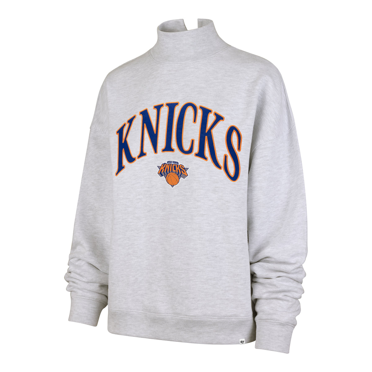 NEW YORK KNICKS VANTAGE '47 WOMEN'S MOCK NECK PULLOVER