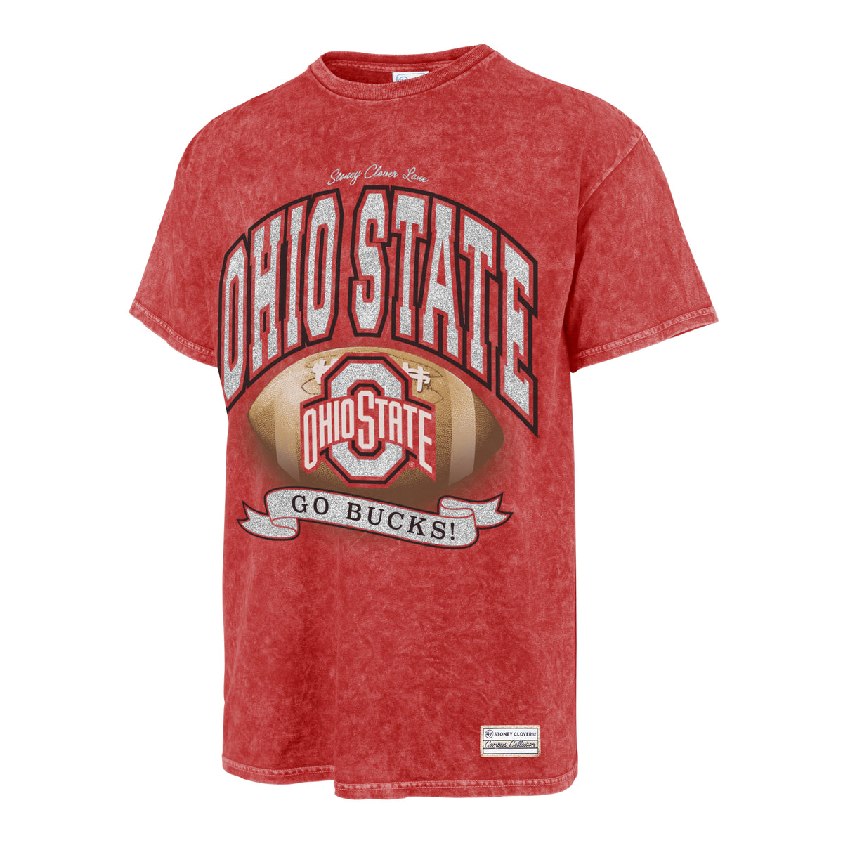 OHIO STATE BUCKEYES STONEY CLOVER LANE X '47 VINTAGE TUBULAR TEE