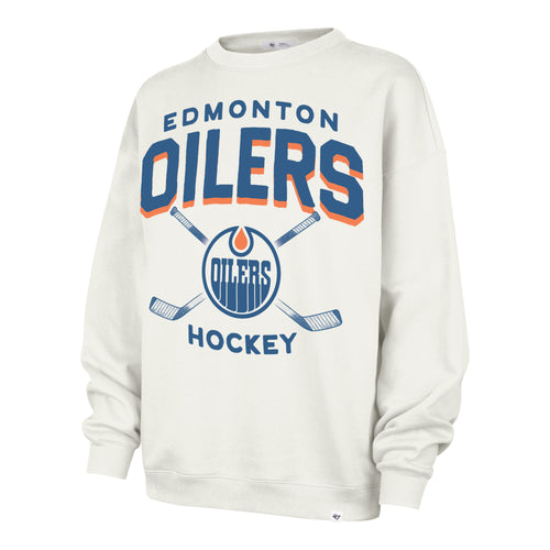 EDMONTON OILERS ARCH CLOUD '47 OVERSIZED CREW WOMENS