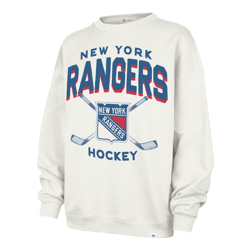 NEW YORK RANGERS ARCH CLOUD '47 OVERSIZED CREW WOMENS