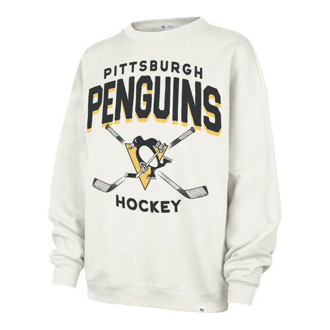 PITTSBURGH PENGUINS ARCH CLOUD '47 OVERSIZED CREW WOMENS