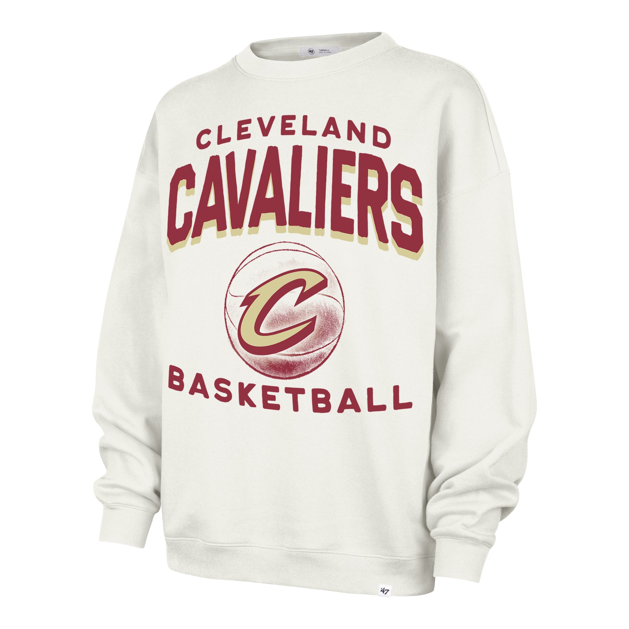 CLEVELAND CAVALIERS ARCH CLOUD '47 OVERSIZED CREW WOMENS