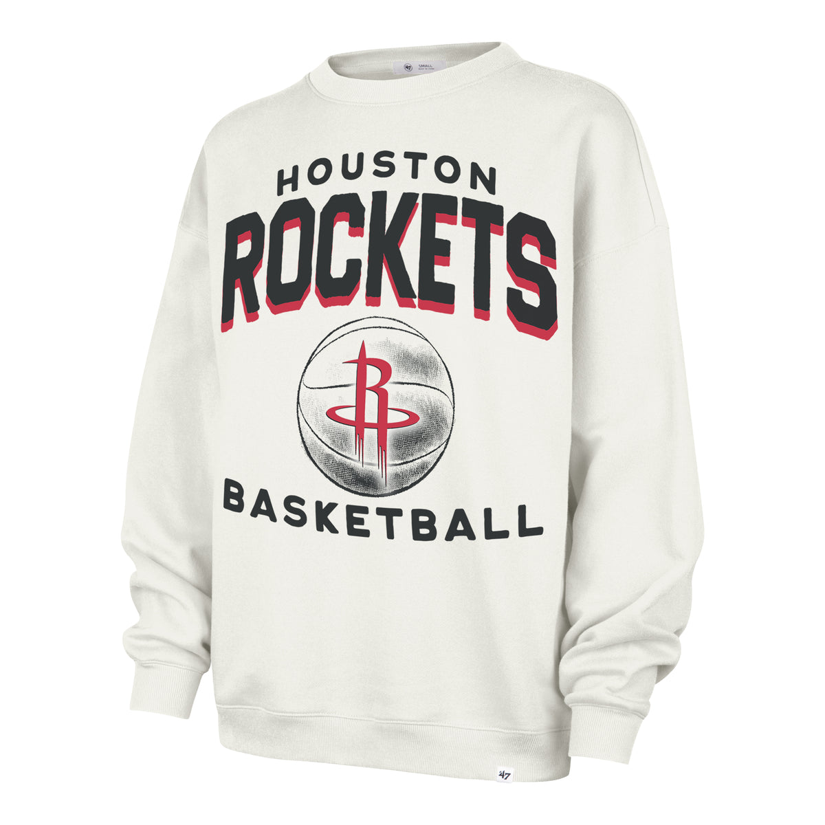 HOUSTON ROCKETS ARCH CLOUD '47 OVERSIZED CREW WOMENS