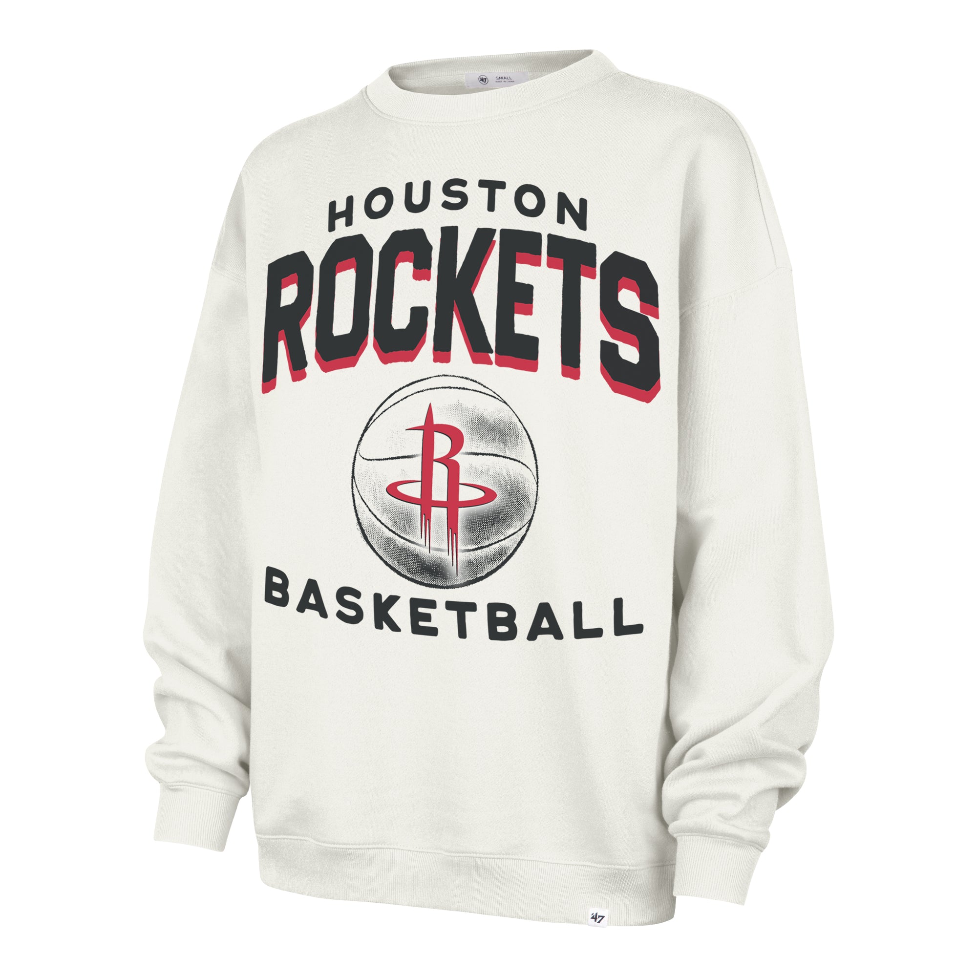 HOUSTON ROCKETS ARCH CLOUD '47 OVERSIZED CREW WOMENS