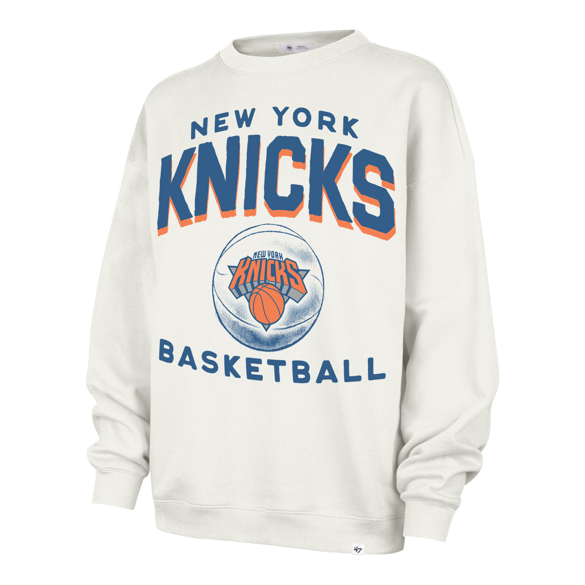 NEW YORK KNICKS ARCH CLOUD '47 OVERSIZED CREW WOMENS