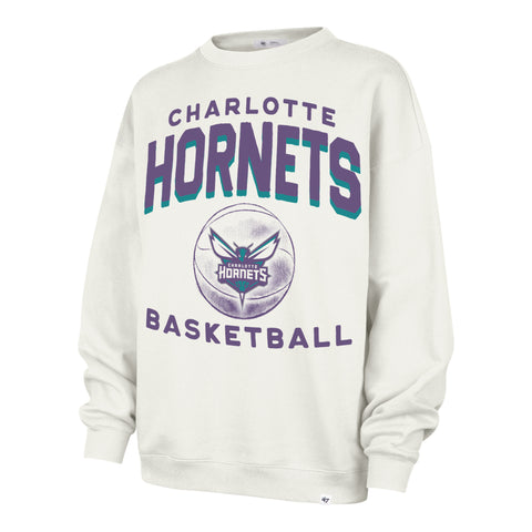 CHARLOTTE HORNETS ARCH CLOUD '47 OVERSIZED CREW WOMENS