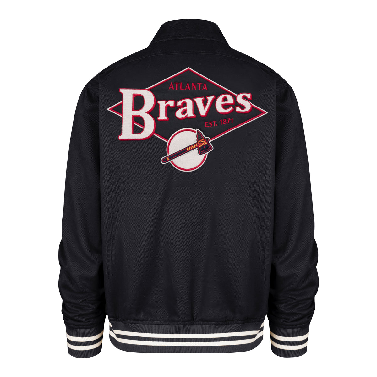 ATLANTA BRAVES GOLDEN DIAMOND '47 HOMESTEAD JACKET