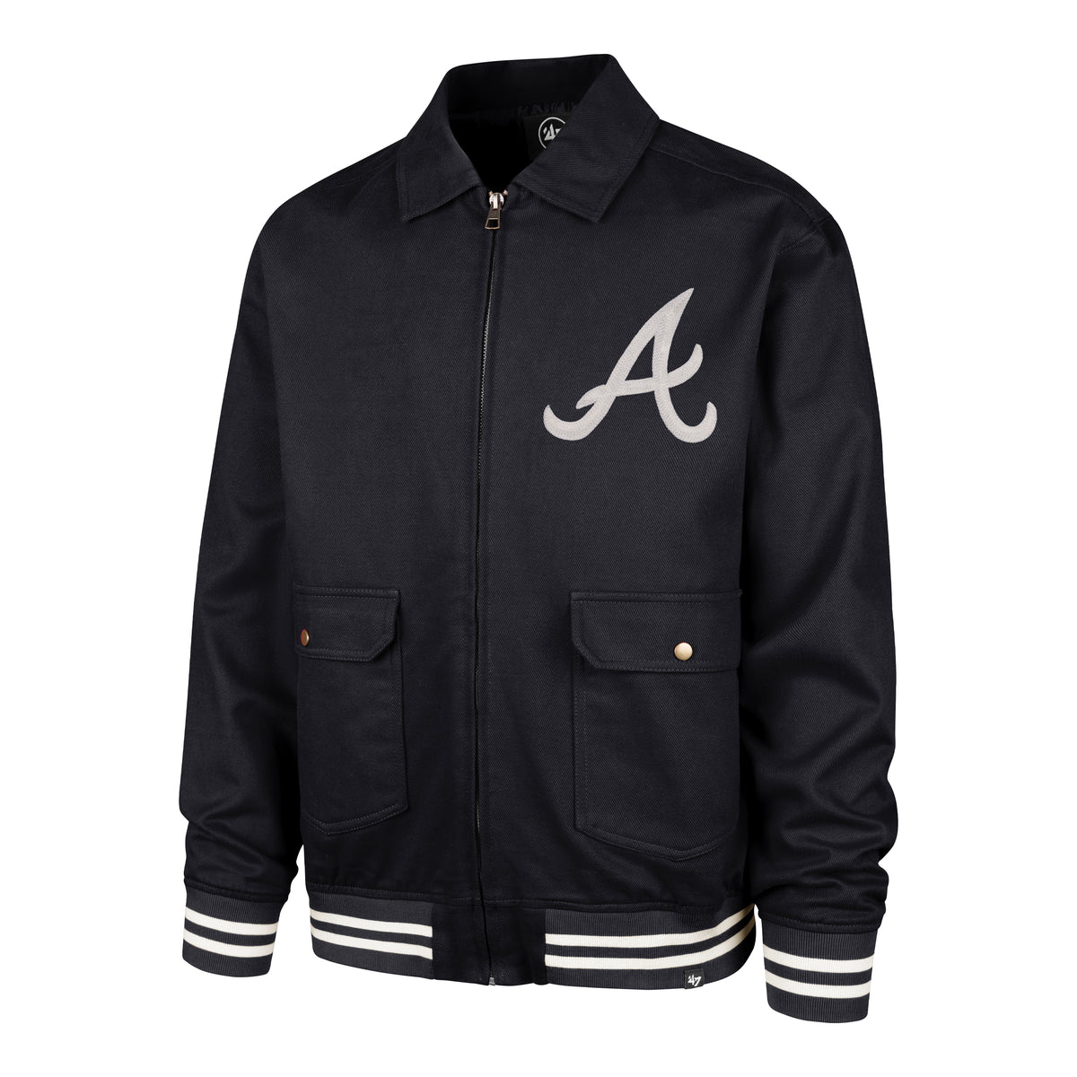ATLANTA BRAVES GOLDEN DIAMOND '47 HOMESTEAD JACKET