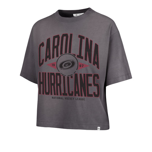 CAROLINA HURRICANES WINDTHROW '47 RAVINE CROP TEE WOMENS