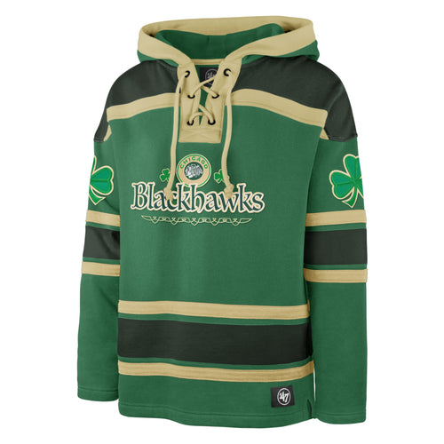 CHICAGO BLACKHAWKS MCLUCKY SUPERIOR '47 LACER HOOD