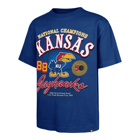 KANSAS JAYHAWKS RAH RAH '47 FOUNDATION TEE