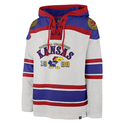 KANSAS JAYHAWKS SUPER SENIOR SUPERIOR '47 LACER HOOD