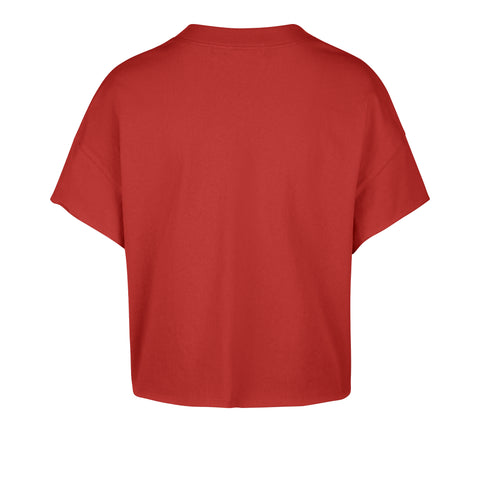 WASHINGTON COMMANDERS ELATION '47 OVERSIZED NOTCH NECK TEE WOMENS