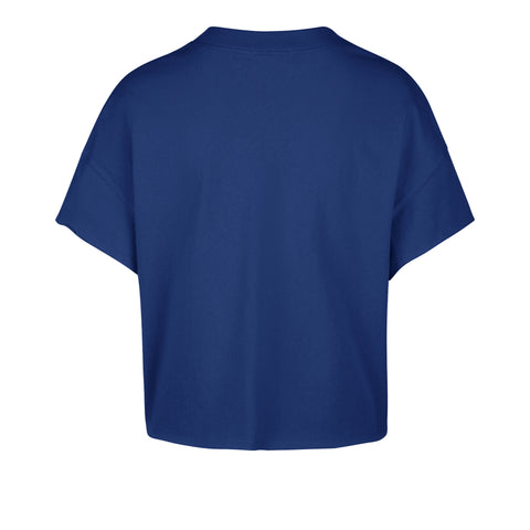 NEW ENGLAND PATRIOTS HISTORIC ELATION OVERSIZED '47 NOTCH NECK TEE WOMENS