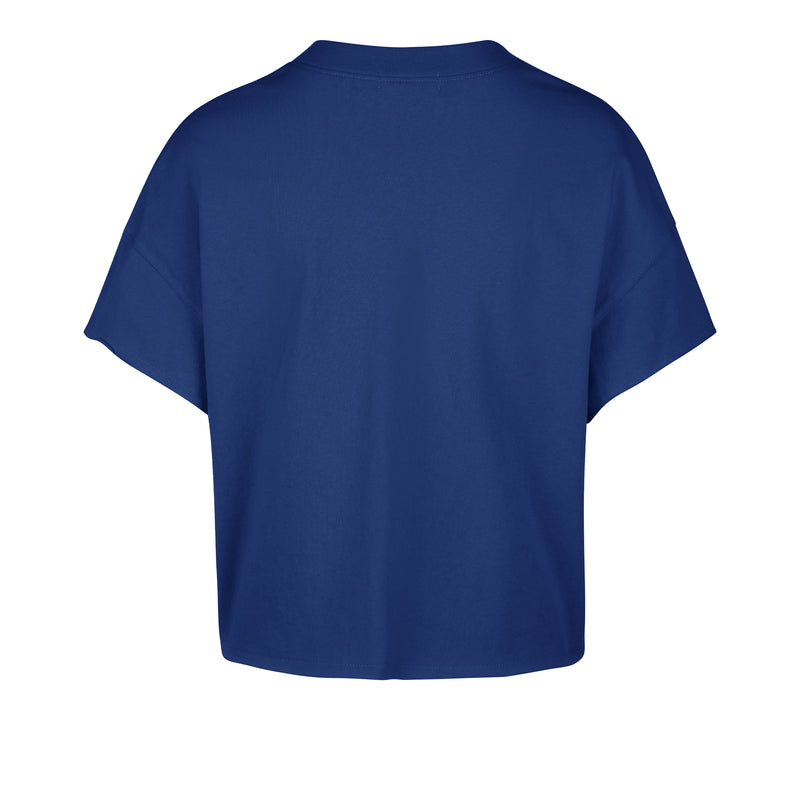 NEW YORK KNICKS ELATION OVERSIZED '47 NOTCH NECK TEE WOMENS