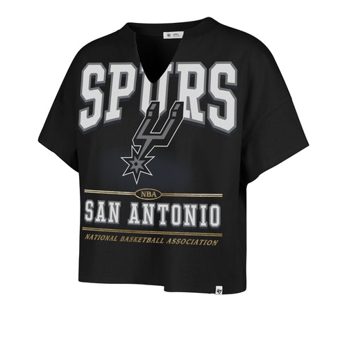 SAN ANTONIO SPURS ELATION OVERSIZD '47 NOTCH NECK TEE WOMENS