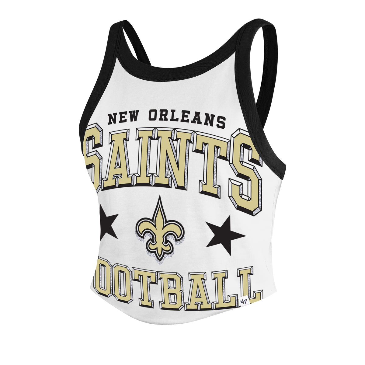 NEW ORLEANS SAINTS ENERGIZE '47 SPORTY TANK WOMENS