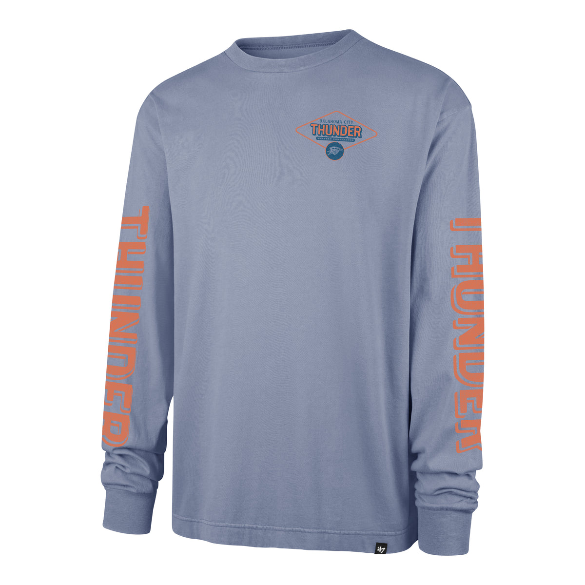 OKLAHOMA CITY THUNDER CAIRN '47 RAVINE FOUNDATION LONG SLEEVE TEE