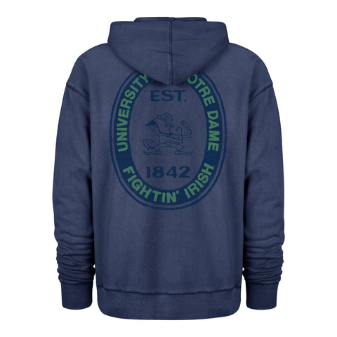 NOTRE DAME FIGHTING IRISH BOOT PATH '47 RAVINE FLEECE HOOD