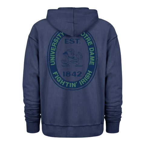 NOTRE DAME FIGHTING IRISH BOOT PATH '47 RAVINE FLEECE HOOD