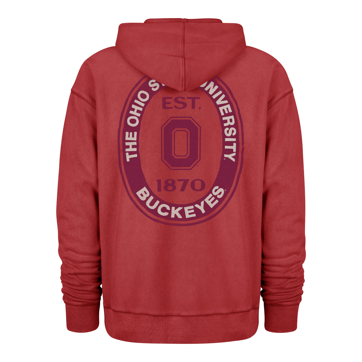 OHIO STATE BUCKEYES BOOT PATH '47 RAVINE FLEECE HOOD
