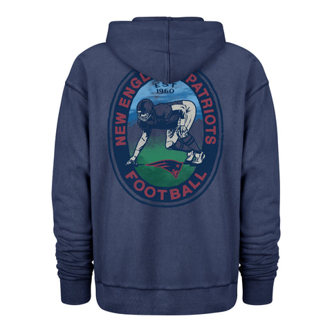 NEW ENGLAND PATRIOTS BOOT PATH '47 RAVINE FLEECE HOOD