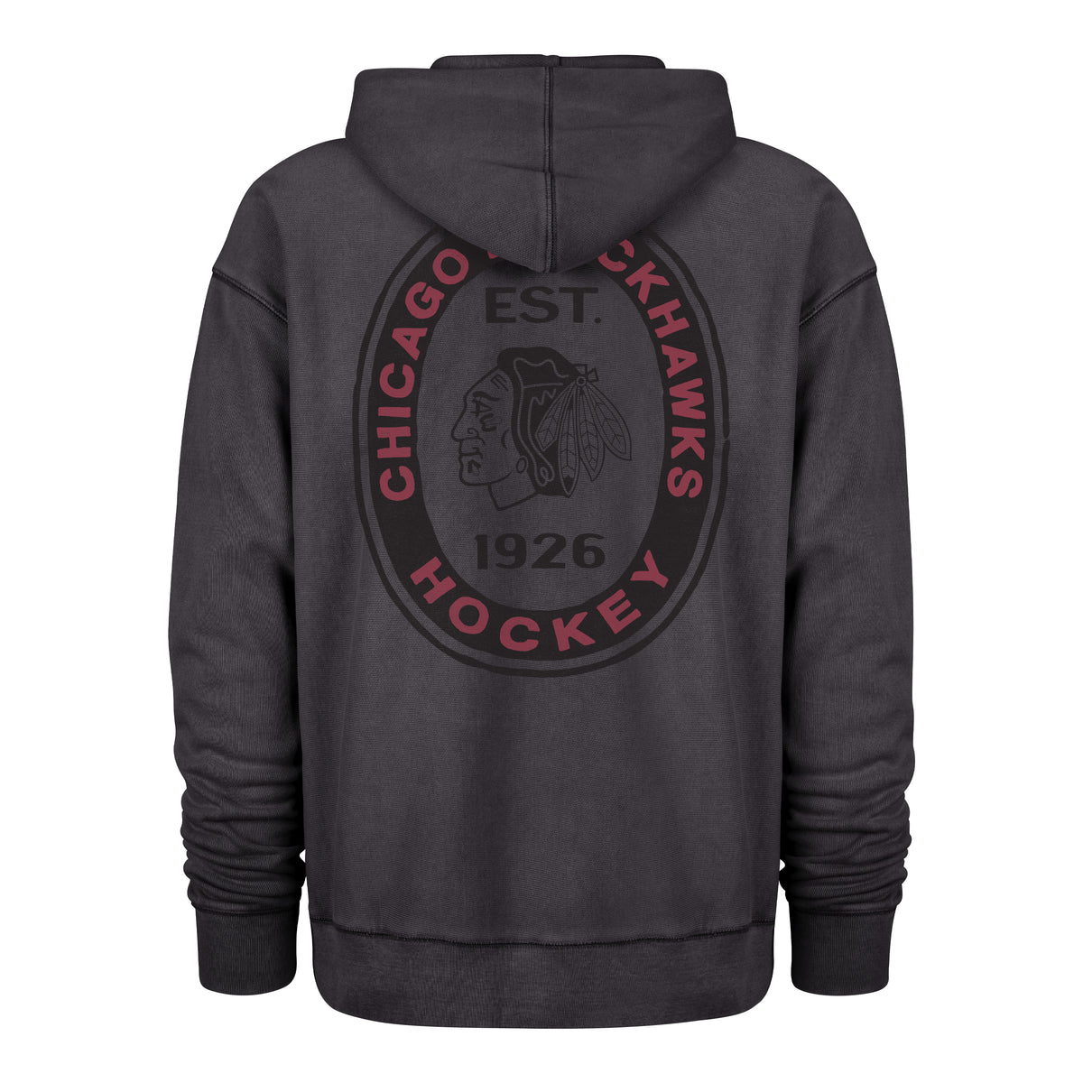 CHICAGO BLACKHAWKS BOOT PATH '47 RAVINE FLEECE HOOD