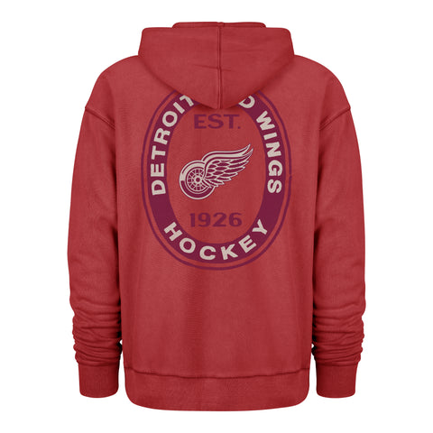 DETROIT RED WINGS BOOT PATH '47 RAVINE FLEECE HOOD