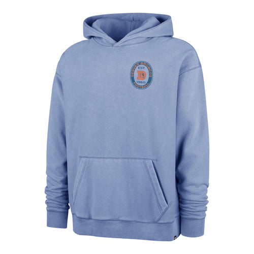 DENVER BRONCOS HISTORIC BOOT PATH '47 RAVINE FLEECE HOOD