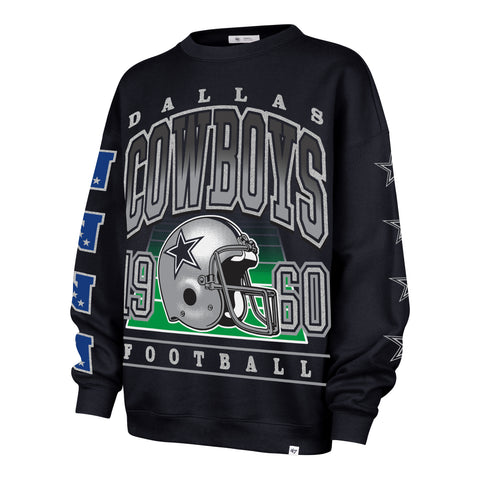 DALLAS COWBOYS GO BIG '47 OVERSIZED CREW WOMENS