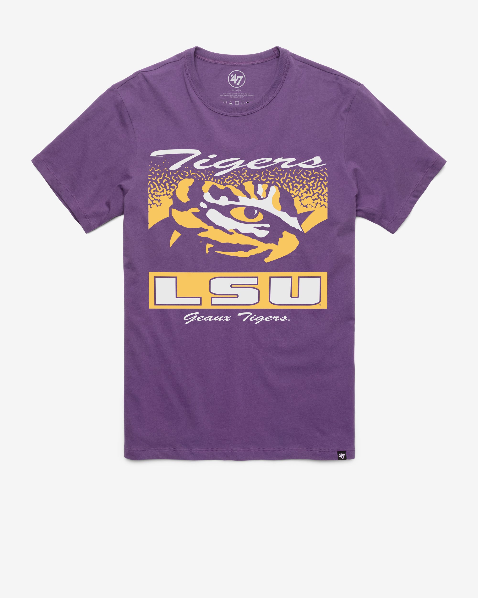 LOUISIANA STATE TIGERS LSU WAVER '47 FRANKLIN TEE