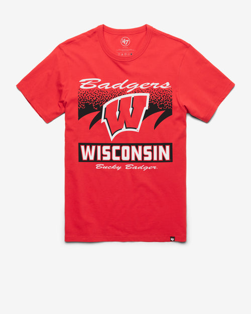 WISCONSIN BADGERS WAVER '47 FRANKLIN TEE