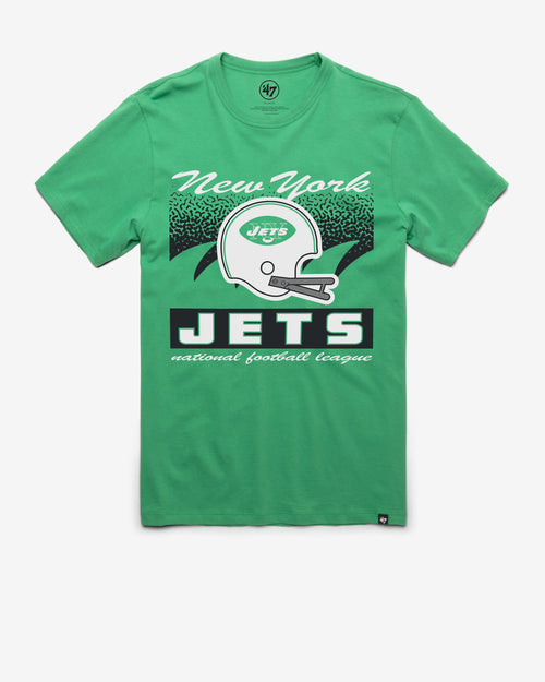 NEW YORK JETS HISTORIC BOOT PATH '47 RAVINE FLEECE HOOD
