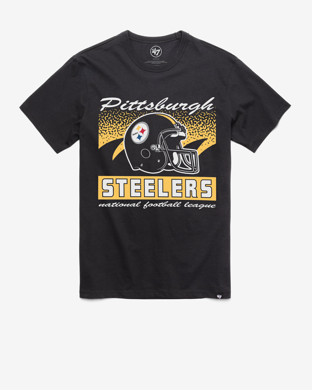 PITTSBURGH STEELERS HISTORIC WAVER '47 FRANKLIN TEE