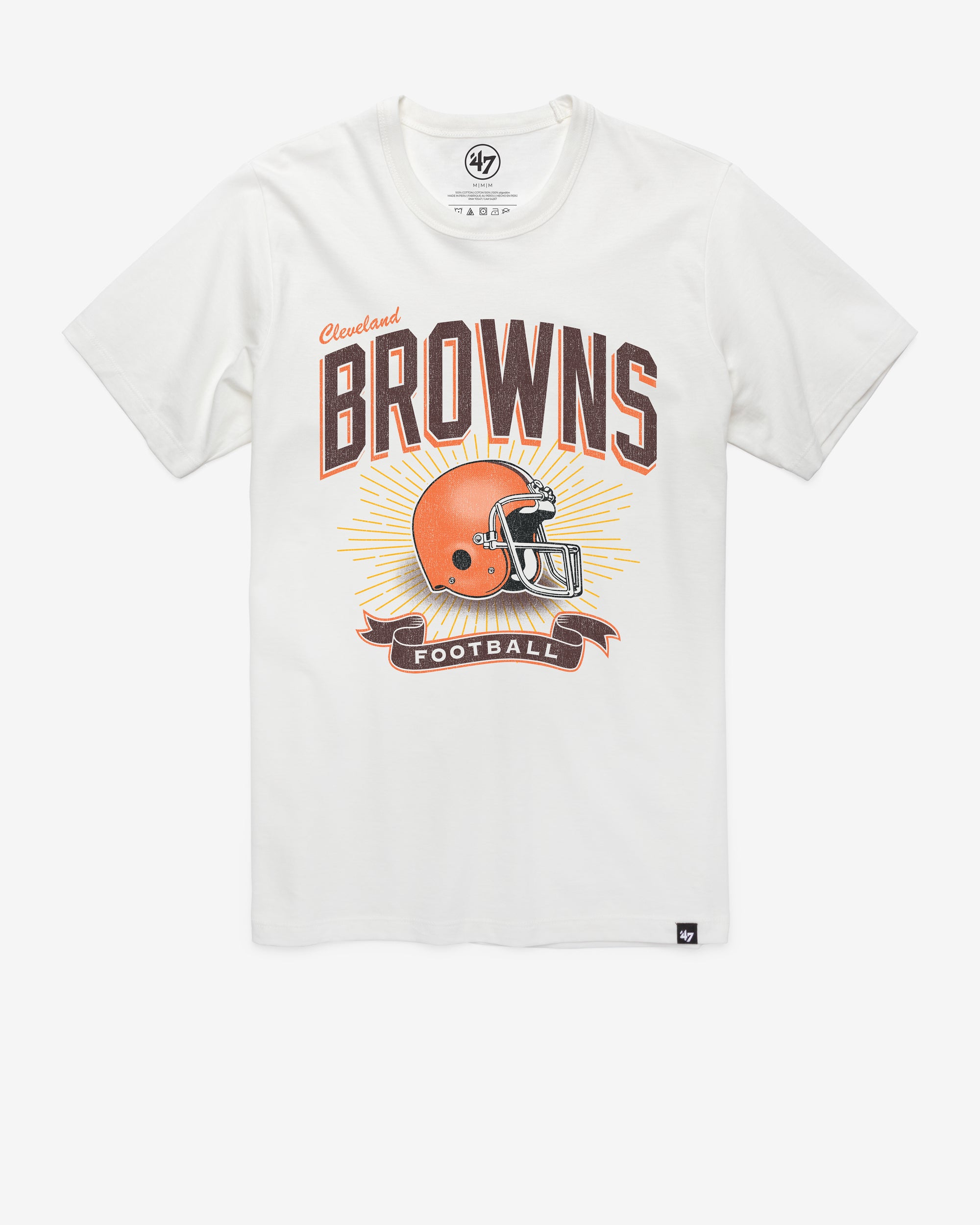 CLEVELAND BROWNS HISTORIC PRIME PLAY '47 FRANKLIN TEE