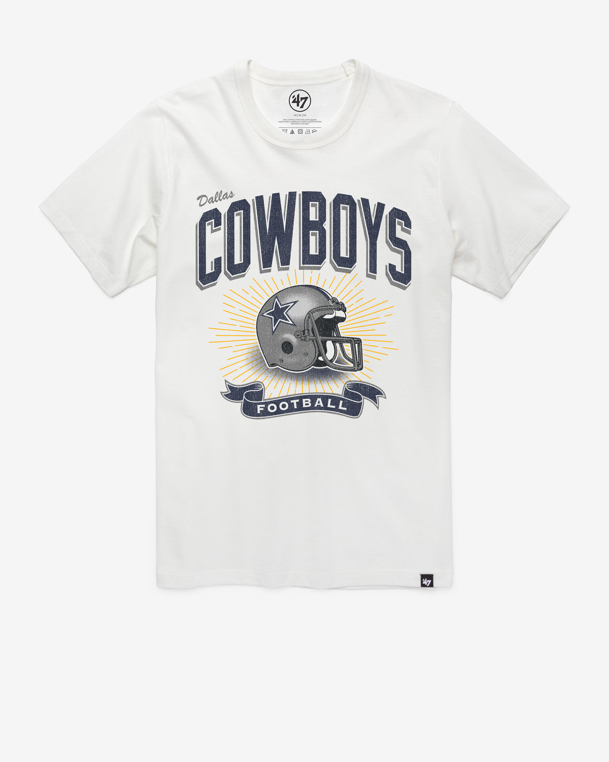 DALLAS COWBOYS HISTORIC PRIME PLAY '47 FRANKLIN TEE